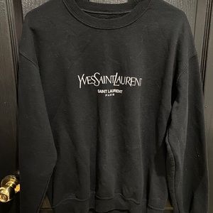 Yves saint Laurent crewneck
